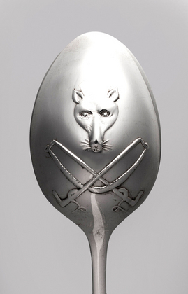 Sterling Silver Fancy Back (Picture Back) Teaspoons (Set of 6) - I Love Liberty
